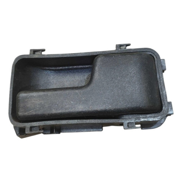 Maçaneta Interna Traseiro Direito Fiat Uno 1995 1996 A 2003 Preto Traseira