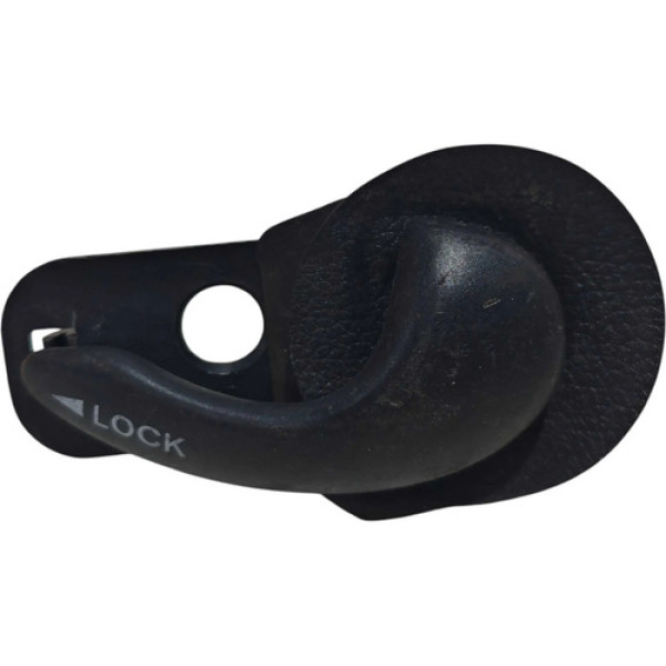 Maçaneta Interna Direita Fiat Palio 1996 1997 A 2006 Preto Dianteira/traseira