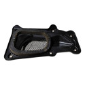 Acabamento Tampa Painel Corta Fogo Bmw 328i 2012 A 2015 Preto Listras