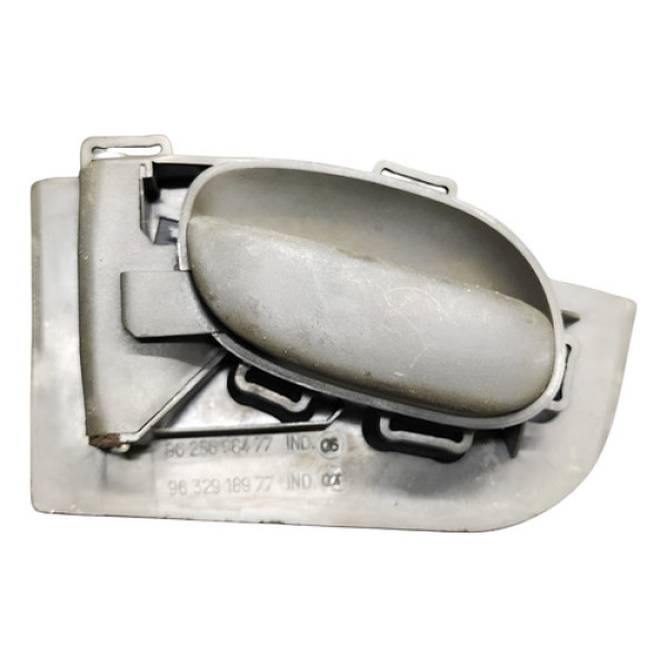Maçaneta Interna Diantera Esquerda Peugeot 206 2007 A 2010 Dianteira