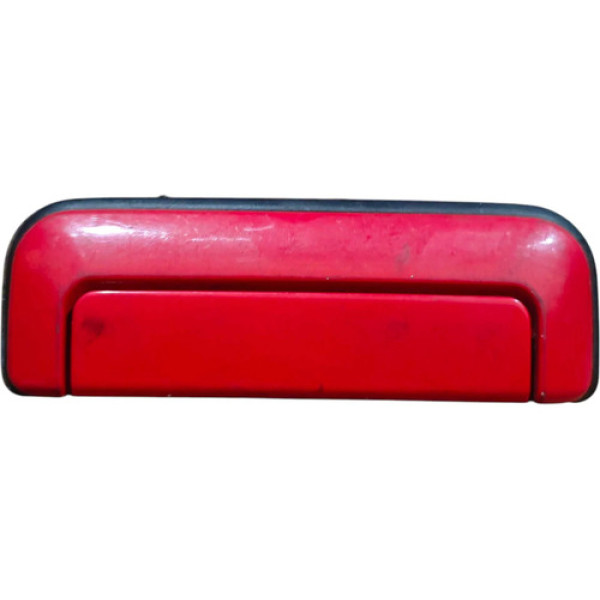 Maçaneta Externa Traseira Esquerda Pajero Sport 1998 A 2006 Vermelho Traseira
