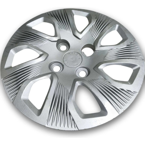 Calota Roda Aro 15 Fiat Grand Siena 2013 2014 2015  Cinza
