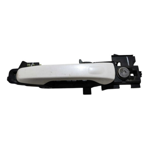 Maçaneta Ext Dianteira Esquerda Ford Edge 3.5 V6 2012 A 2014 Branco Dianteira