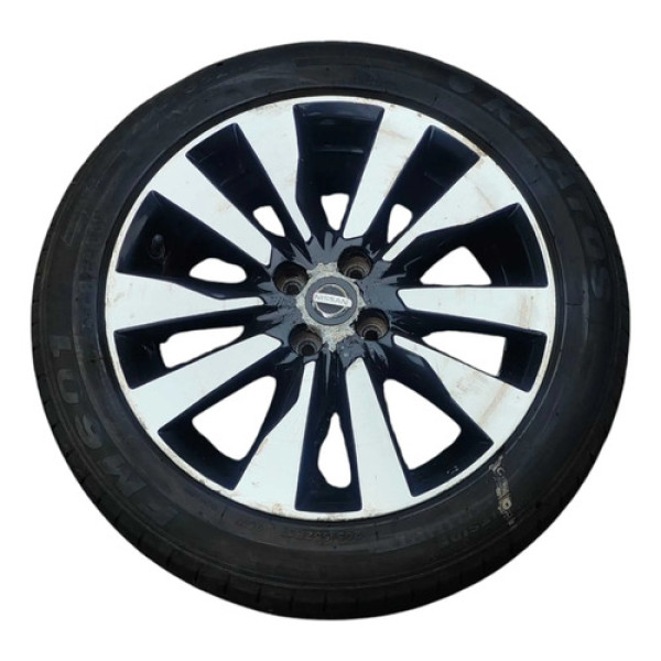Roda C/pneu 17 Nissan Kicks 2016/18 Detalhe Pneu Furado A1
