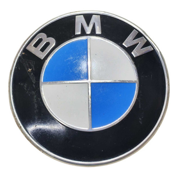 Emblema Parachoque Dianteiro Bmw X1 2013 2014 2015 813237505 Preto