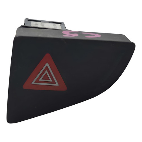 Botao Pisca Alerta Citroen C5 2009 2010 2011 2012 96594789kr Preto