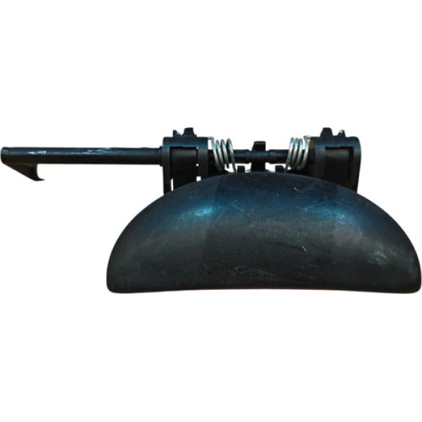 Maçaneta Externa Dianteira Direita Peugeot 206 2005 A 2010 Preto Dianteira