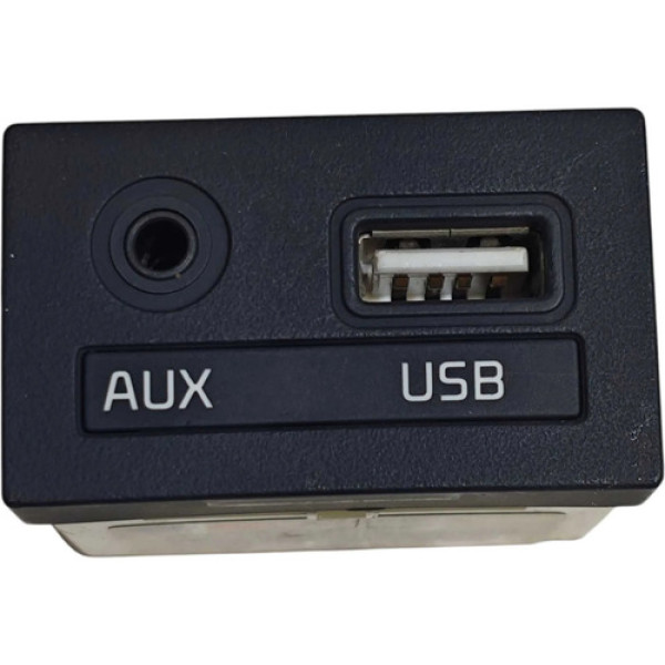 Entrada Usb Auxiliar Kia Cerato 2015 2016 2017 Preto