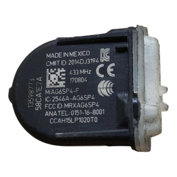 Sensor Pressão Pneu Tpms Chevrolet Onix 2017 2018 2019