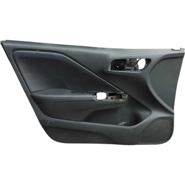 Forro Porta Dianteira Esquerda Honda City 2019 A 2021 Preto