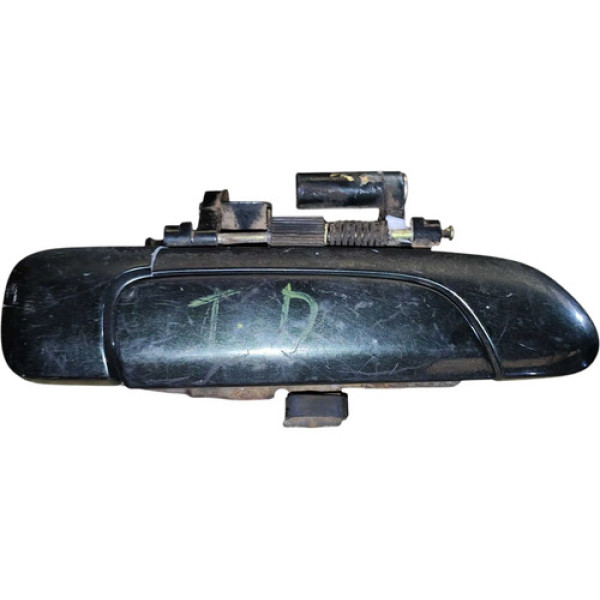 Maçaneta Externa Traseira Direita Honda Fit 2008 2009 Preto Traseira