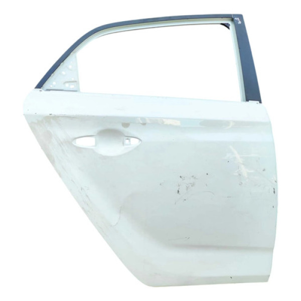 Porta Traseira Direita Hyundai Hb20 1.6 2014 A 2019 Traseira Direito Branco