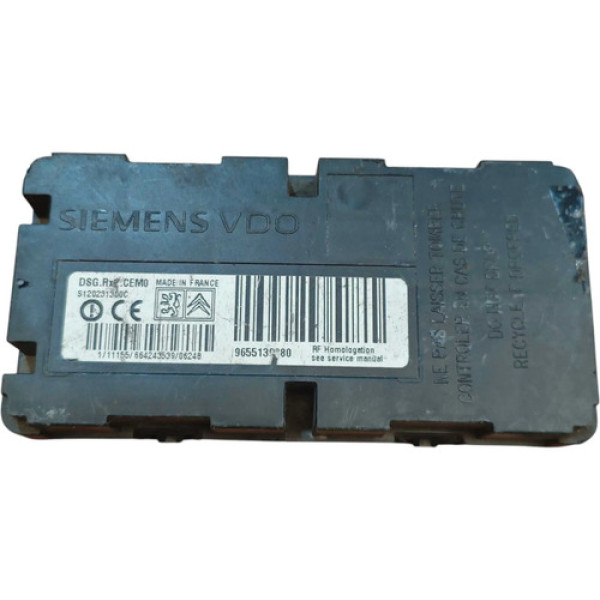 Módulo Central Ecu Citroen C4 Vtr 2.0 2007 A 2010 9655139880