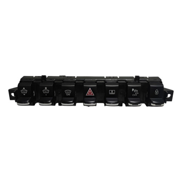 Conjunto Botões Painel Pisca Alerta Peugeot 3008 Thp 2012/15 Preto