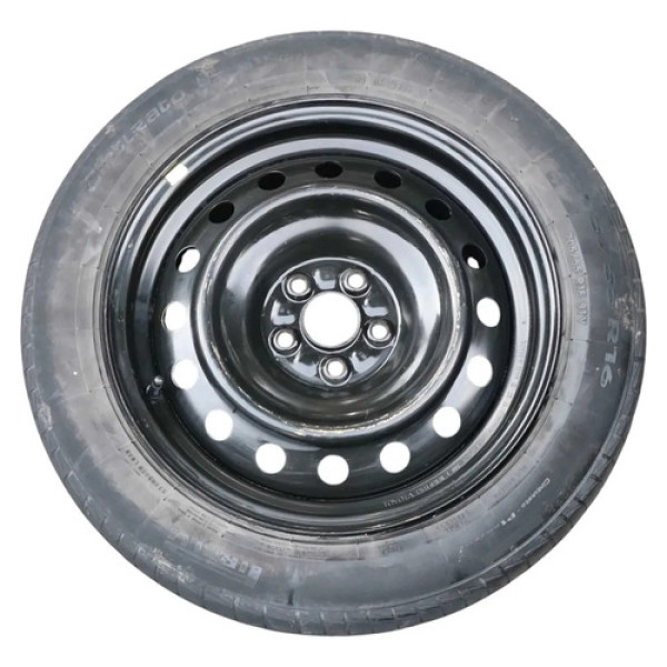 Roda Aro 16 C/pneu Toyota Corolla 2015 A 2019 Detalhe Pneu Preto