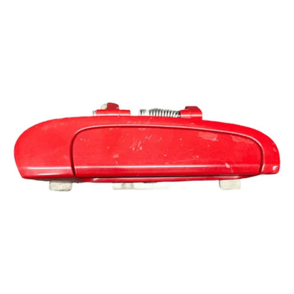 Maçaneta Externa Traseira Dir Kia Picanto 2008 2009 2010 Vermelho Traseira