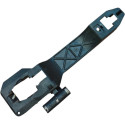 Base Maçaneta Externa Dianteira Esq Lifan 620 2011 2012 Preto Dianteira
