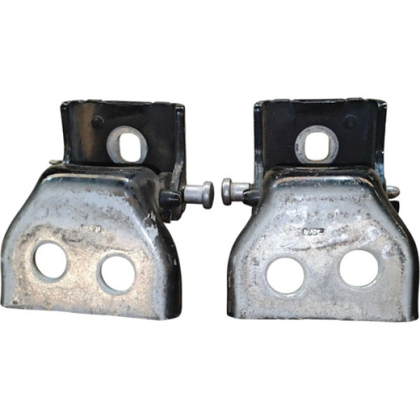 Par Dobradiça Porta Tras Esquerda Citroen C4 Hatch 2009/2011
