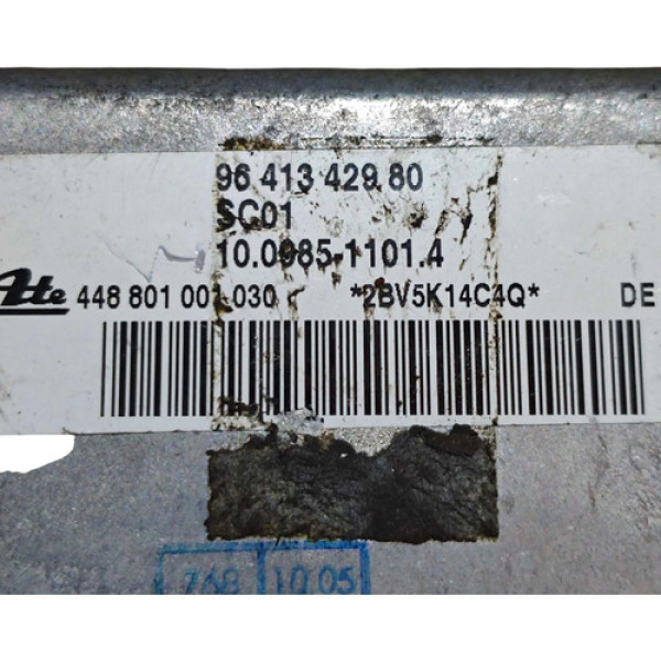 Modulo Controle Sensibilidade Citroen C5 2.0 2005 9641342980