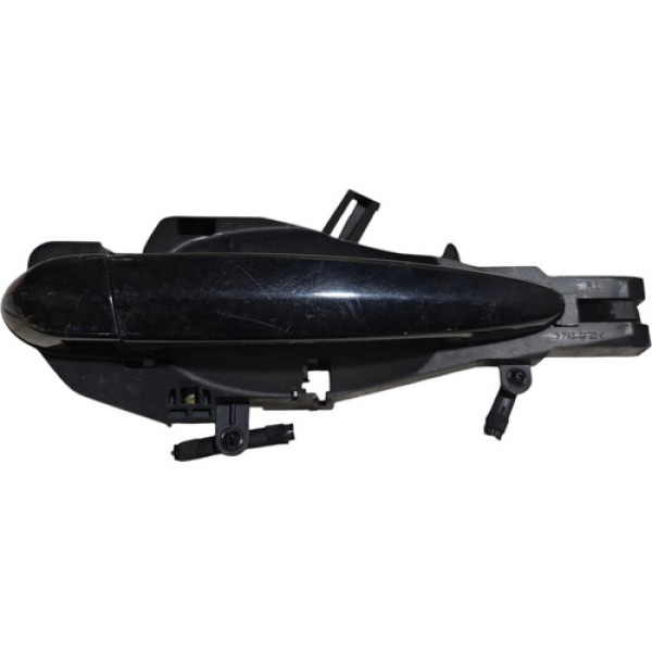 Maçaneta Externa Dianteira Direita Bmw X5 2008 2009 2010 Preto Dianteira