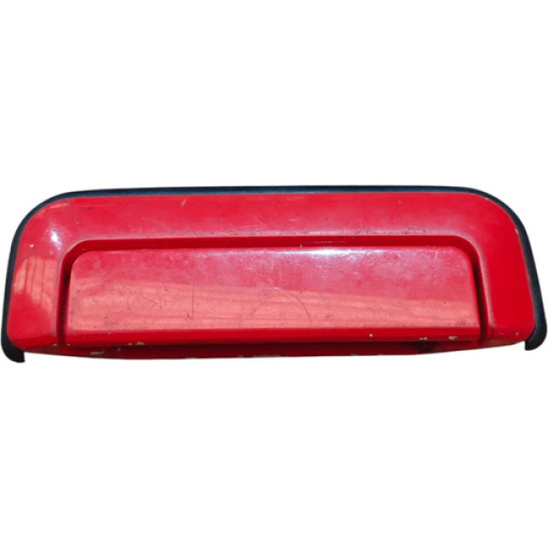 Maçaneta Traseira Esquerda Pajero Sport 2005 2006 2007 Vermelho Traseira
