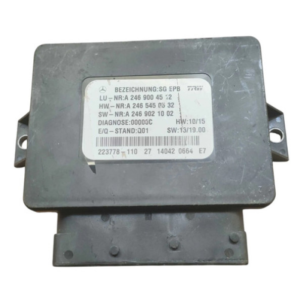 Módulo Estacionamento Mercedes Gla250 2014/2018 A2469004512 Cinza