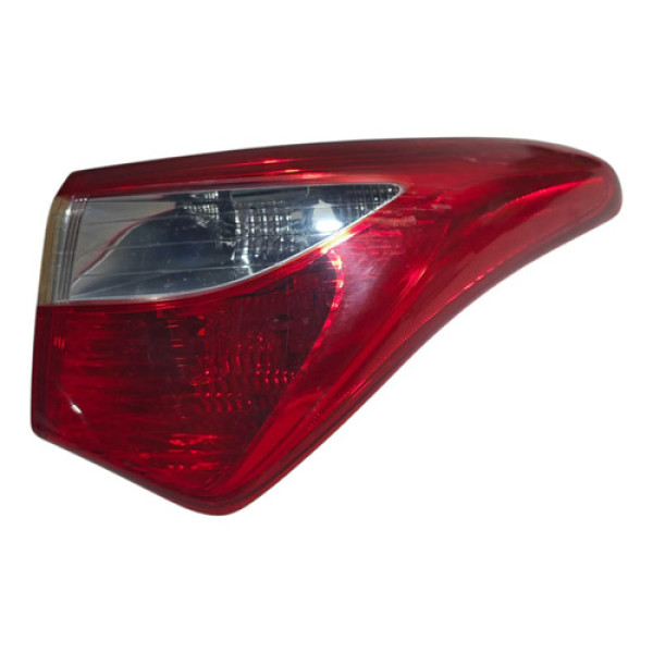 Lanterna Traseira Direita Hyundai Hb20 Hatch 2013/15 Detalhe Direito/passageiro Vermelho