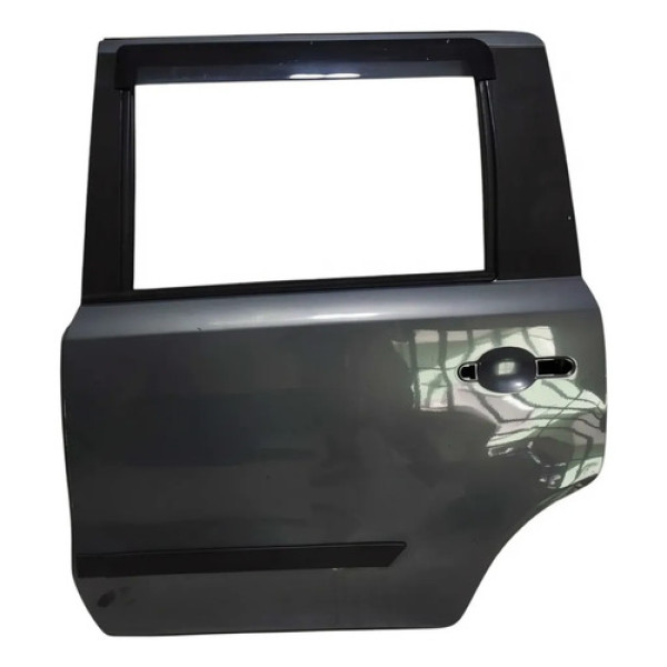 Porta Tras Esquerda Nissan Livina 2010/2014 C/detalhe Traseira Esquerda Cinza
