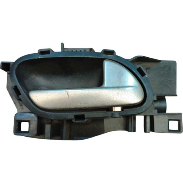 Maçaneta Interna Dianteira Dir Citroen C3 Aircross 2010/2012 Preto Dianteira
