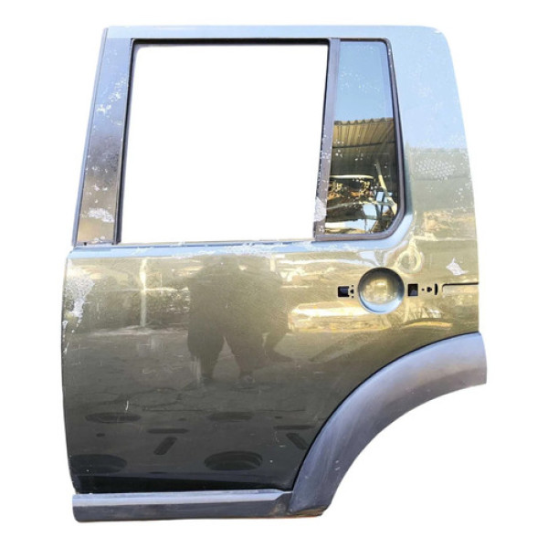 Porta Traseira Esquerda Land Rover Discovery 3 2005 A 2007 Traseira Esquerda Cinza
