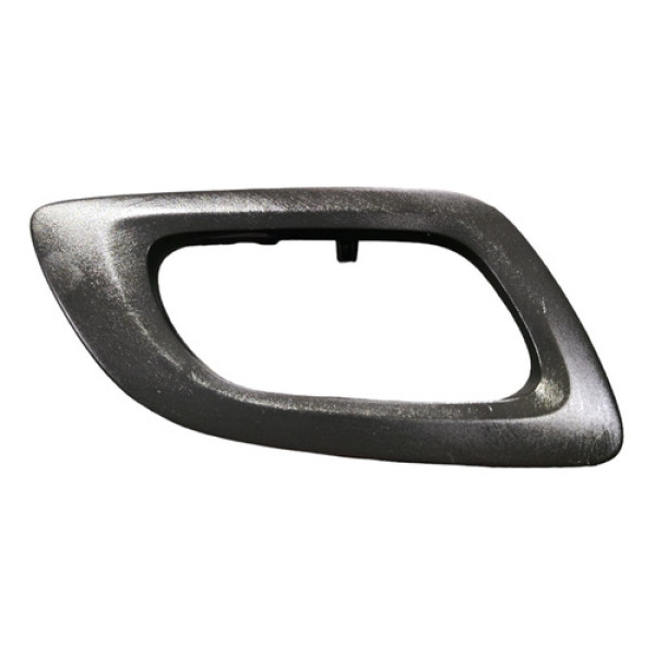 Moldura Maçaneta Interna 9671797577 Citroen C4 Lounge 2014 Prata Dianteira/traseira