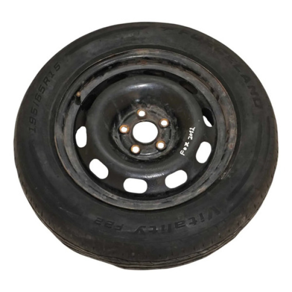 Roda Aro 15 Vw Fox 2011 2012 A 2013 1j0601027ab Preto