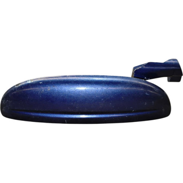 Maçaneta Externa Dianteira Esq Fiat Siena 2003 2004 2005 Azul Dianteira