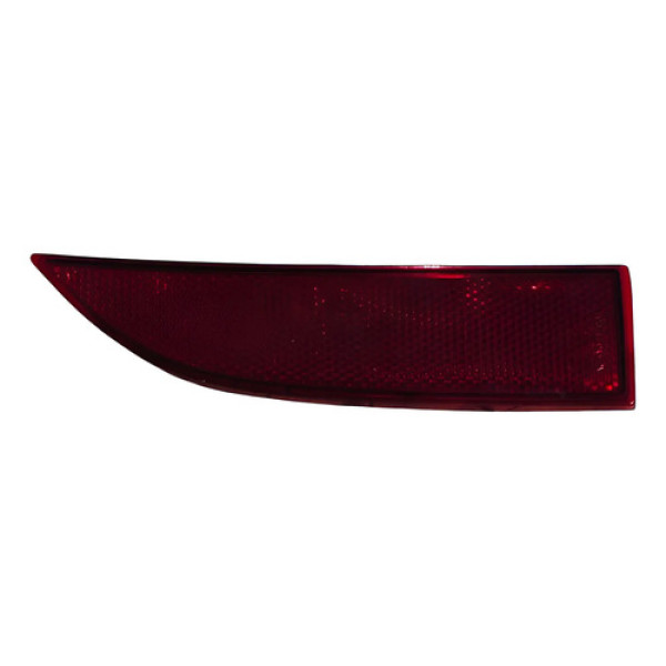 Refletor Direito Parachoque Traseiro Renault Logan 2014/2019 Vermelho