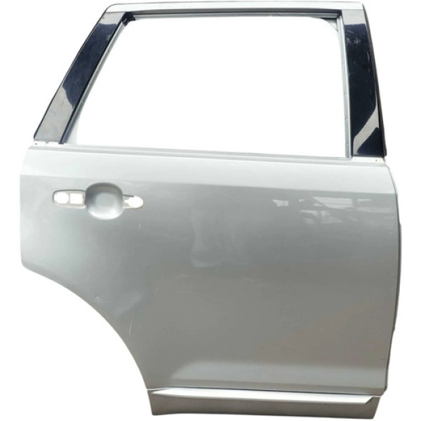 Porta Traseira Esquerda Ford Edge - 2011 2012 2013 2014 Traseira Esquerdo Prateado