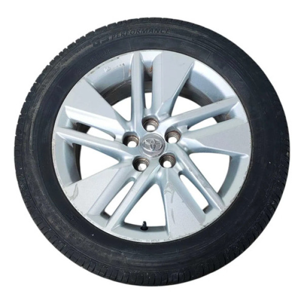 Roda C/pneu Aro 16 Toyota Corolla Gli 2015/2016 Detalhe Preto