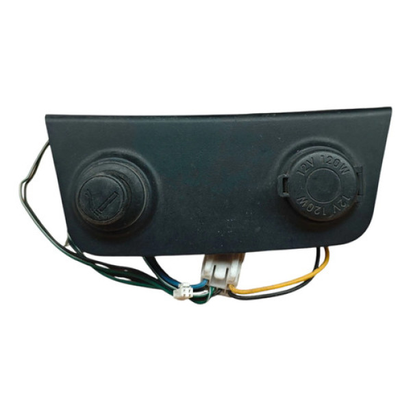 Moldura Acendedor Hyundai I30 2.0 2009 A 2012 Preto