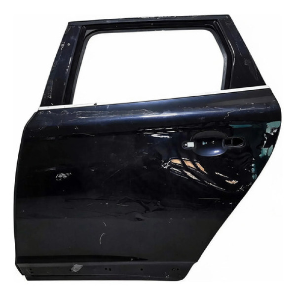 Porta Tras Esquerda Volvo Xc60 2010 A 2012 Preta C/detalhe Traseira Esquerda Preto