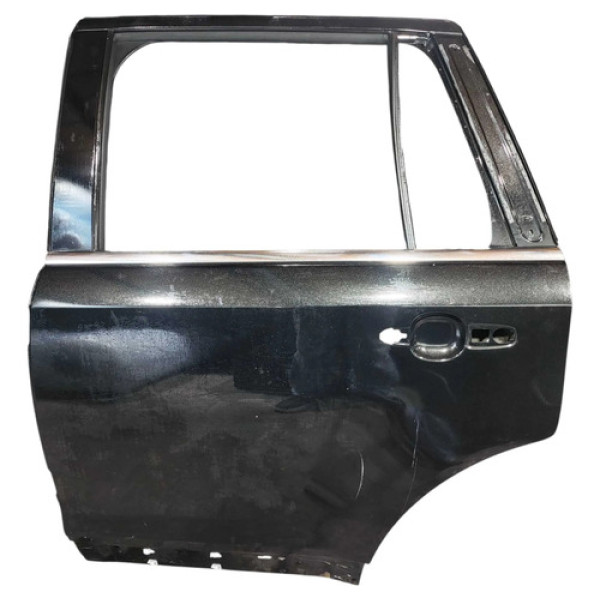 Porta Traseira Esquerda Ford Edge 3.5 V6 2011/2013 Traseira Esquerdo Preto