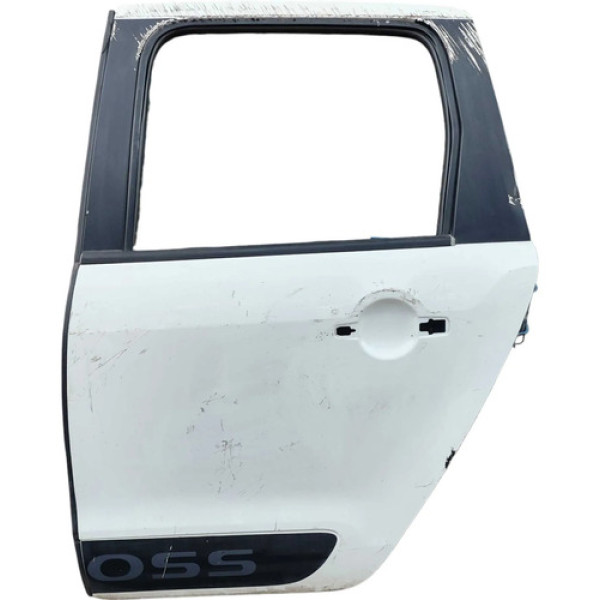 Porta Traseira Esquerda Citroen Aircross 2021/2023 Detalhe Traseira Esquerdo Branco