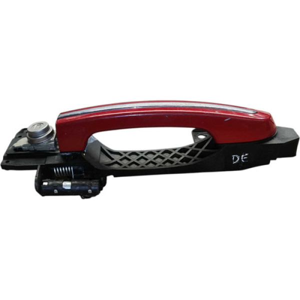 Maçaneta Externa Motorista Chery Tiggo 2 2020 2021 2022 Vermelho Dianteira