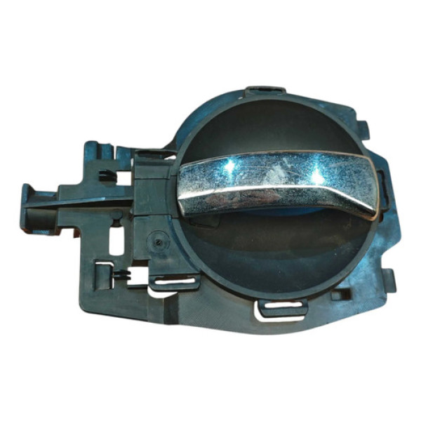 Maçaneta Interna Traseira Direita Citroen C3 2003 2004 2005 Preto Traseira