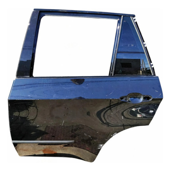 Porta Traseira Esquerda Bmw X5 2008 A 2010 C/detalhe Preta Traseira Esquerda Preto