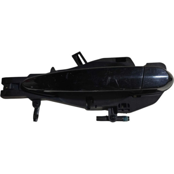 Maçaneta Externa Traseira Esquerda Bmw X5 2008 2009 2010 Preto Traseira