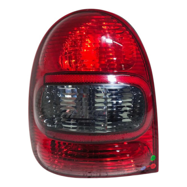 Lanterna Esquerda Fume Chevrolet Corsa 1999 A 2010 Esquerdo/motorista Vermelho