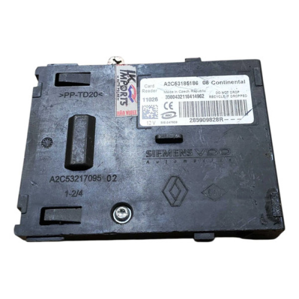 Modulo Leitor Chave Renault Fluence 2011 2012 2013 2014 2015