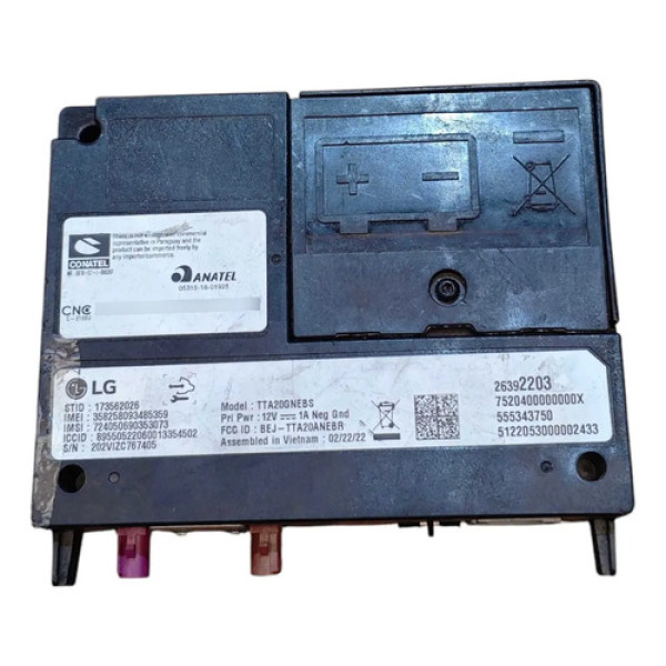 Módulo Central LG Multimídia Gm Onix Plus 1.0t 3cc 2020/2022