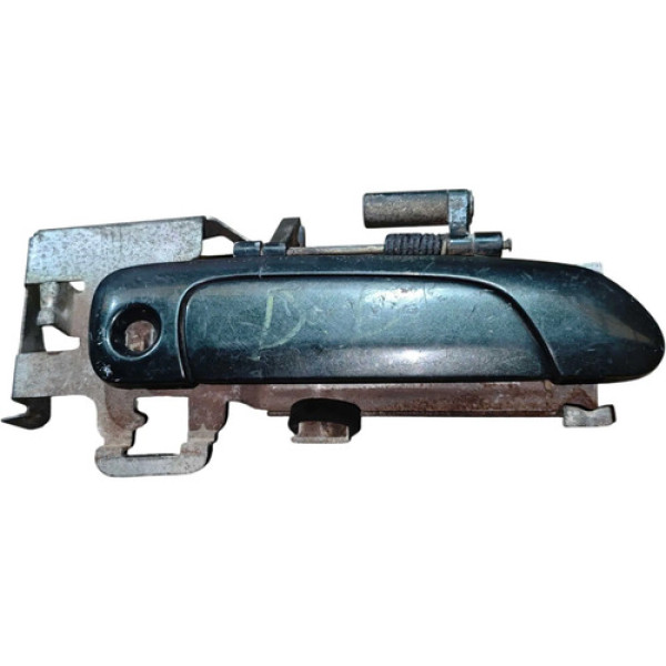 Maçaneta Externa Diant Direita Honda Fit 2004 2005 2006/2008 Preto Dianteira