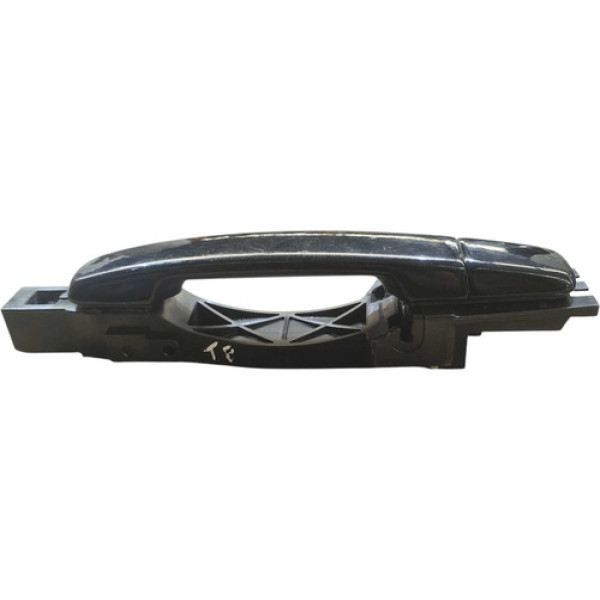 Maçaneta Externa Tras Esquerda Nissan Sentra 2010 2011 2012 Preto Traseira
