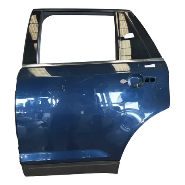Porta Traseira Esquerda Ford Edge 2012 2013 2014 Usado Traseira Esquerda Azul